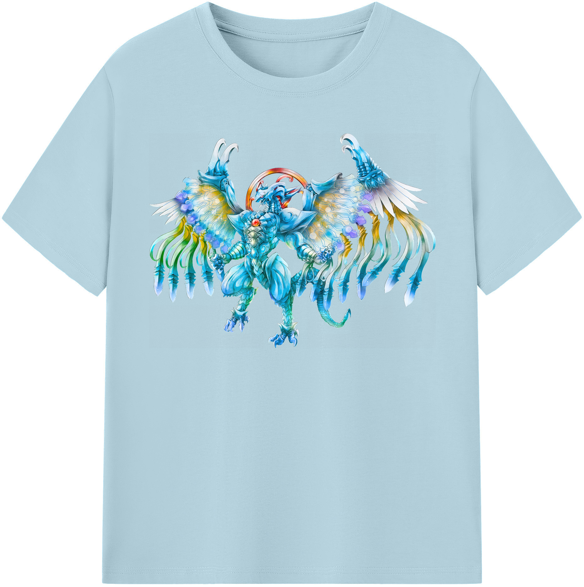 （画像用） 遊☆戯☆王 Yu-Gi-Oh! 綿100％半袖Tシャツ（フロントプリント）